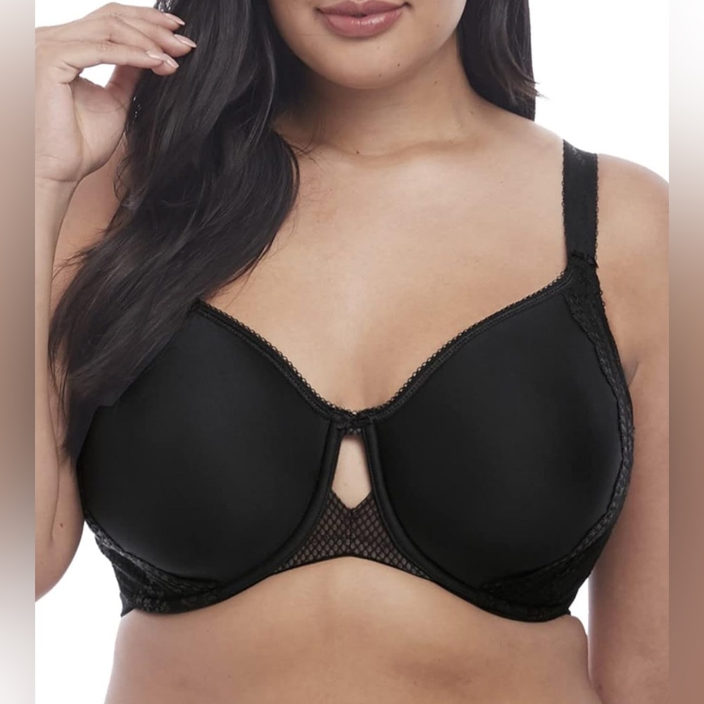 Elomi Charley Black bra. Size 36I